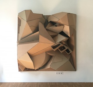 Mansy - 2018, cardboard, Florian Baudrexel